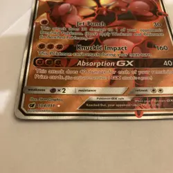 ✨Pokemon TCG Buzzwole GX Holo Secret Rare Card - Image 3