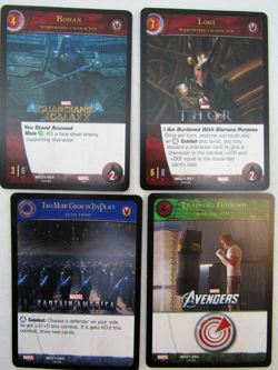 VS System 2PCG ~ Marvel MCU Battles 200 Card LOT ~ Upper Deck No Box - Image 3
