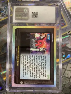 CGC 9 Pokemon Emergency EP2 Topps Series 2 2000 Pokemon Card - Image 2