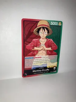 ONE PIECE Card Game Romance Dawn OP01-003 Monkey D Luffy Leader Pre Errata LP-NM - Image 2
