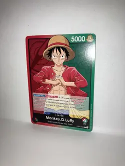 ONE PIECE Card Game Romance Dawn OP01-003 Monkey D Luffy Leader Pre Errata LP-NM - Image 4