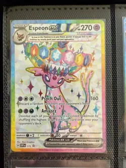 Espeon ex - 175 SVP 175 SV: Scarlet & Violet Promo Cards Holo Pokemon TCG NM - Image 1