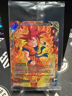 Dragon Ball Z Card Game SSG Son Goku, Divine Restraint Sealed Promo P-362 - Image 1