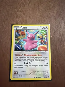 Ditto Black Star Promo XY40 2013 LP Holo Card Lightly Played-NM Condition - Image 1