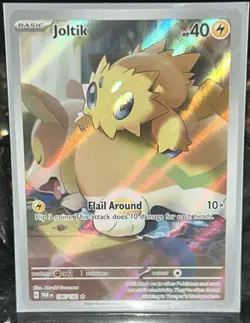 Joltik 196/182 Paradox Rift Illustration Rare Pokemon TCG Card NM Condition - Image 2