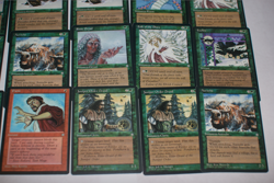 MTG 15 ICE AGE green red foxfire shambling strider magic cards - Image 5