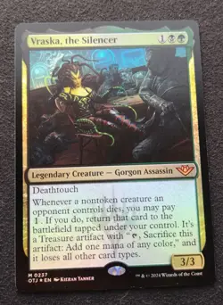 Vraska, The Silencer - Foil - OTJ - NM Unplayed - EN - 0237 - Image 1