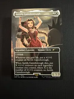 Aerith Gainsborough MTG RC PROMO NM Non-Foil | FINAL FANTASY P 0001 FFVII - Image 2