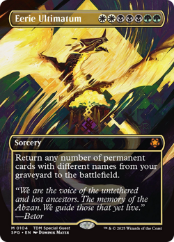 Eerie Ultimatum (Borderless) [Tarkir: Dragonstorm Special Guests] - Image 1