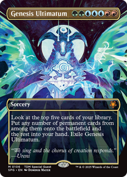 Genesis Ultimatum (Borderless) [Tarkir: Dragonstorm Special Guests] - Image 1
