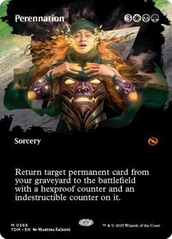 Perennation (Borderless) [Tarkir: Dragonstorm] - Image 1