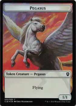 Treasure // Pegasus Double-Sided Token - FOIL - T Commander Legends: Battle for - Image 2