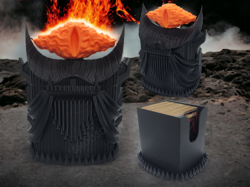 Eye of Sauron 100+ Deck box | EDH | Lord of the Rings | MTG | Commander | - Image 1