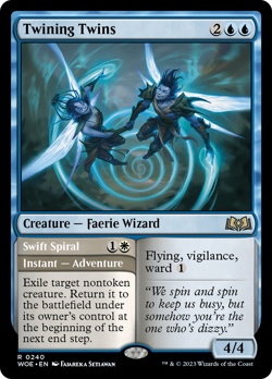 Twining Twins // Swift Spiral [Wilds of Eldraine] - Image 1