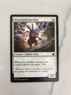 Hinterland Sanctifier MTG Magic the Gathering Card NM Near Mint FDN - Image 1
