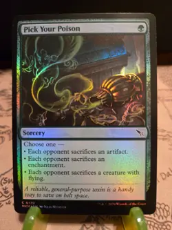 MTG Pick Your Poison Murders at Karlov Manor Foil Common NM - Image 1