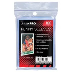 100 Pack Ultra Pro Card Penny Sleeves Clear Protector Pokemon MTG YuGiOh - Image 2