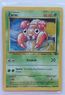 1999 Pokemon Jungle Paras #059 - Image 3