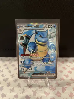 Blastoise ex Full Art Pokemon TCG SV: Scarlet & Violet 151 #184/165 NM - Image 1