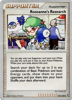 Roseanne's Research - 125/132 - 2009 World Championship - Uncommon - MP - Image 1