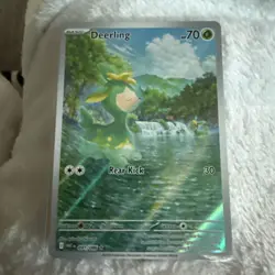 Pokemon 2025 Deerling Illustration Rare SV: White Flare 091/086 NM - Image 1