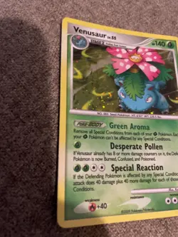 SWIRL Venusaur Supreme Victors 13/147 Holo Exclusive with rare swirl Pokemon TCG - Image 2