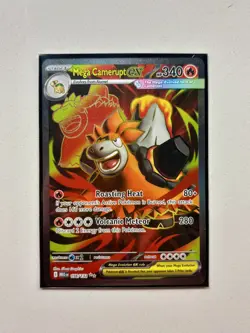 Mega Camerupt ex 156/132 Mega Evolution Full Art Ultra Rare Pokemon TCG NM - Image 1