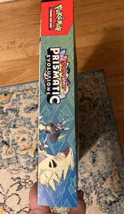 PRISMATIC EVOLUTIONS Lucario EX and Tyranitar EX Premium Collection Sam’s Club - Image 4