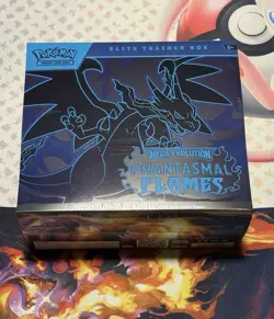 Pokemon Phantasmal Flames ETB Elite Trainer Box Factory Sealed/New - Image 1