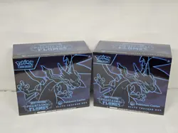 ??Pokemon TCG ?? TWO Phantasmal Flames Pokemon Center ETBs - SEALED BRAND NEW - Image 1