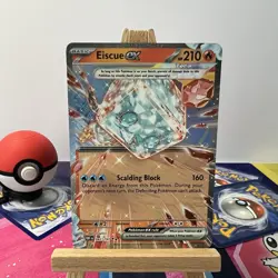 Eiscue ex 042/197 - Double Rare - Sv03: Obsidian Flames 042/197 - Pokemon TCG NM - Image 1