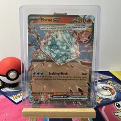 Eiscue ex 042/197 - Double Rare - Sv03: Obsidian Flames 042/197 - Pokemon TCG NM - Image 3