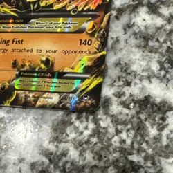 MLucario EX 55/111 XY-Furious Fists 2014 Pokemon Moderately Played Condition - Image 3