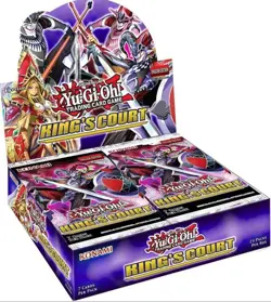 YuGiOh! King's Court Booster Box 1st Edition New Sealed - Image 1