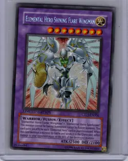 Yugioh 2006 #CT03-EN004 Elemental HERO Shining Flare Wingman NM - Image 1