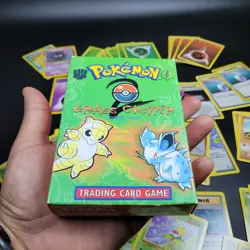 pokemon theme deck grass chopper card s, base set 2, 67 Cards included - Image 4