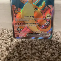 Pokemon TCG Charizard EX Holo Ultra Rare Card Scarlet & Violet 151 - Image 4