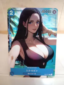 Nico Robin One Piece Anime Waifu Sexy Goddess Doujin Card - Image 1