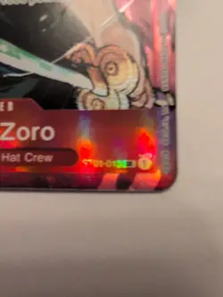 Roronoa Zoro (Gift Collection 2023) ST01-013 One Piece Promotion Cards Foil - Image 3