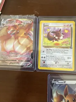 9 Eevee Lot All Nm To Lp Pokemon TCG Cards - Image 1