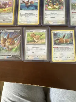 9 Eevee Lot All Nm To Lp Pokemon TCG Cards - Image 4