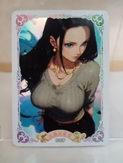 Boa Hancock One Piece Anime Waifu Sexy Goddess Doujin Card - Image 1