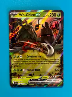 Wo-Chien Ex #27 Pokemon Card Paldea Evolved 27/193 NM Double Rare Holo TCG - Image 3