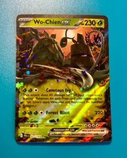 Wo-Chien Ex #27 Pokemon Card Paldea Evolved 27/193 NM Double Rare Holo TCG - Image 4