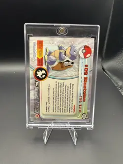 Blastoise - Pokemon TOPPS #09 TV Animation Edition Pokemon Card - Image 2