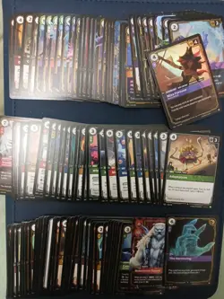 Riftbound League Of Legends - 400 ENG Card Bulk Lot Commons, Uncommons, Rares - Image 1