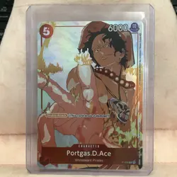 Portgas.D.Ace (Gift Collection 2023) P-028 One Piece Promotion Cards Foil - Image 1