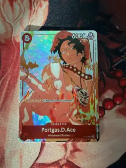 Portgas.D.Ace (Gift Collection 2023) P-028 One Piece Promotion Cards Foil NM - Image 1