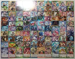 Lot of 100 Japanese Z/X Card set TCG - Image 1
