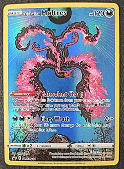 Galarian Moltres SWSH284 SWSH: Sword & Shield Promo Cards Holo - Image 1